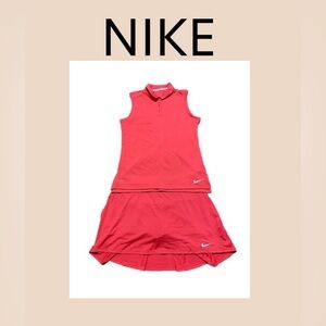 NIKE Women’s Tennis Skirt And Shirt Set Size Medium